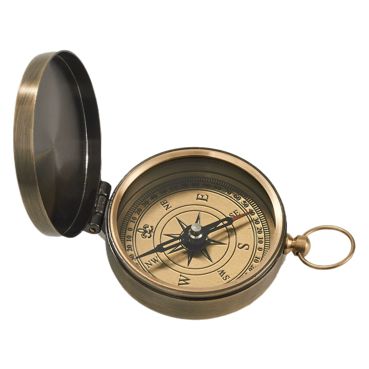 Новые Горячие Z50 ретро карманные часы компас Северная игла античный компас оптом