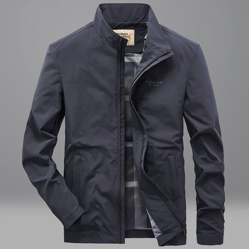 봄과 가을 신사업 남성용 얇은 재킷 코트 남성용 느슨한 캐주얼 청소년 칼라 재킷 남성용 탑