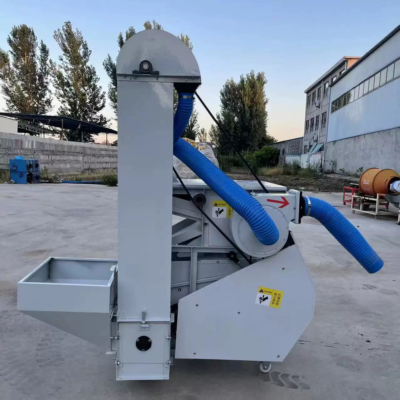 小麦种子精选机种子筛选机三杂分离一次完成粮食振动筛选机选种机