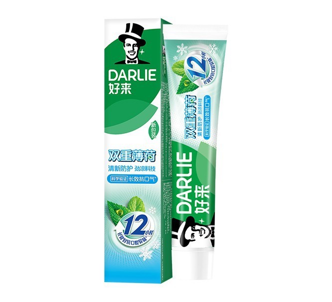好来原黑人牙膏50g/90g/120/225g双重薄荷系列清洁一件代发批发|undefined
