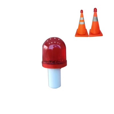 道路应急伸缩路锥 交通路障警示灯 LED灯|ru