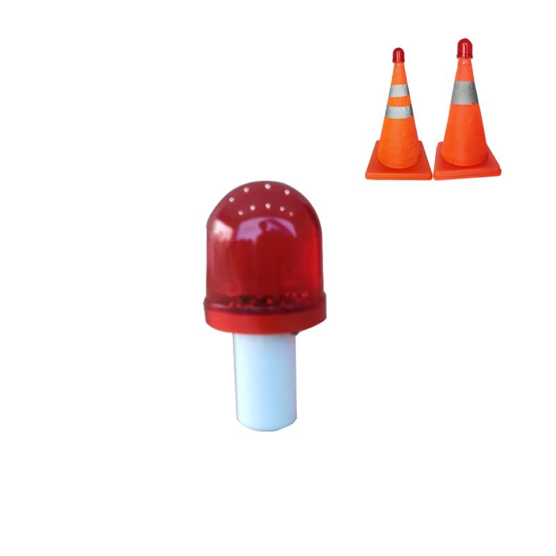 道路应急伸缩路锥 交通路障警示灯 LED灯|ru