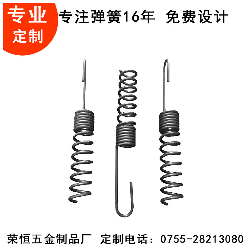 现货供应批发拉伸弹簧带钩拉簧异形弹簧单拉耳高弹力拉伸弹簧