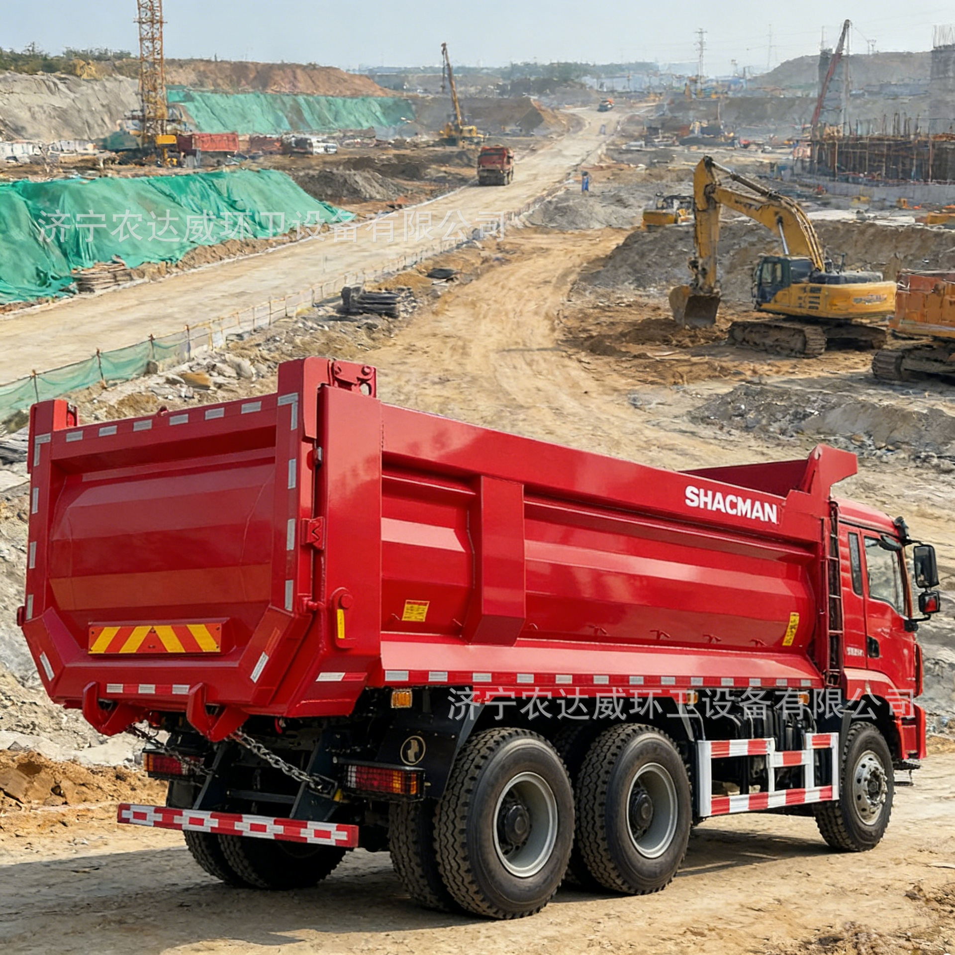 Heavy-Duty Construction Engineering Dump Trucks, Cross-Border Export Dump Trucks, Construction Site Earthmoving and Debris Removal Vehicles