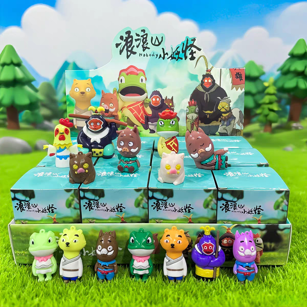 24개입 [랑랑산 꼬마요괴] 블라인드 박스