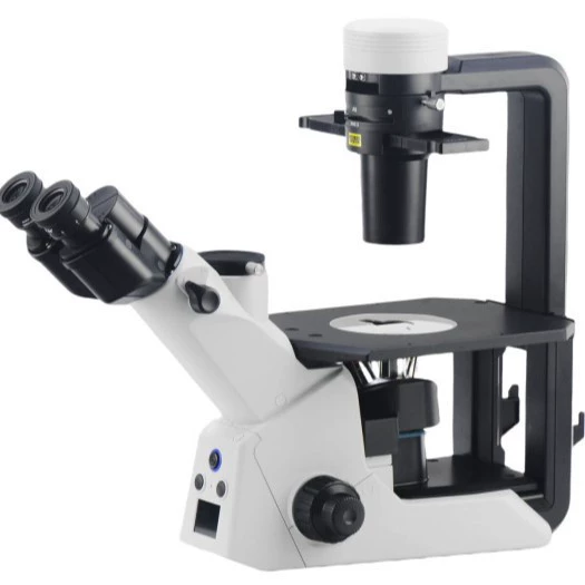 Инвертированный микроскоп Cai Kang XDS-900C с LED-подсветкой, фазовым контрастом и флуоресценцией для наблюдения за клеточными культурами, сертифицированный ISO