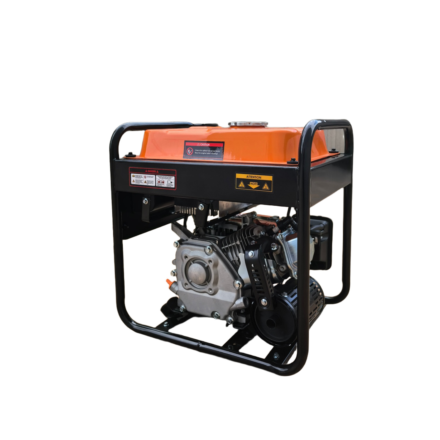 2kW 110V single-phase portable gasoline generator set for camping, RV, outdoor, home use, small outdoor
