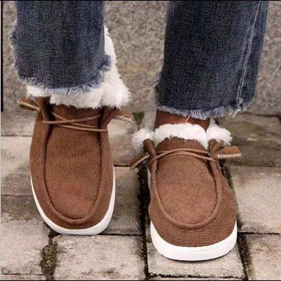 2022 Winter New thick bottom plus velvet padded warm women Europe and the United States foreign trade large size cotton shoes women manufacturers wholesale