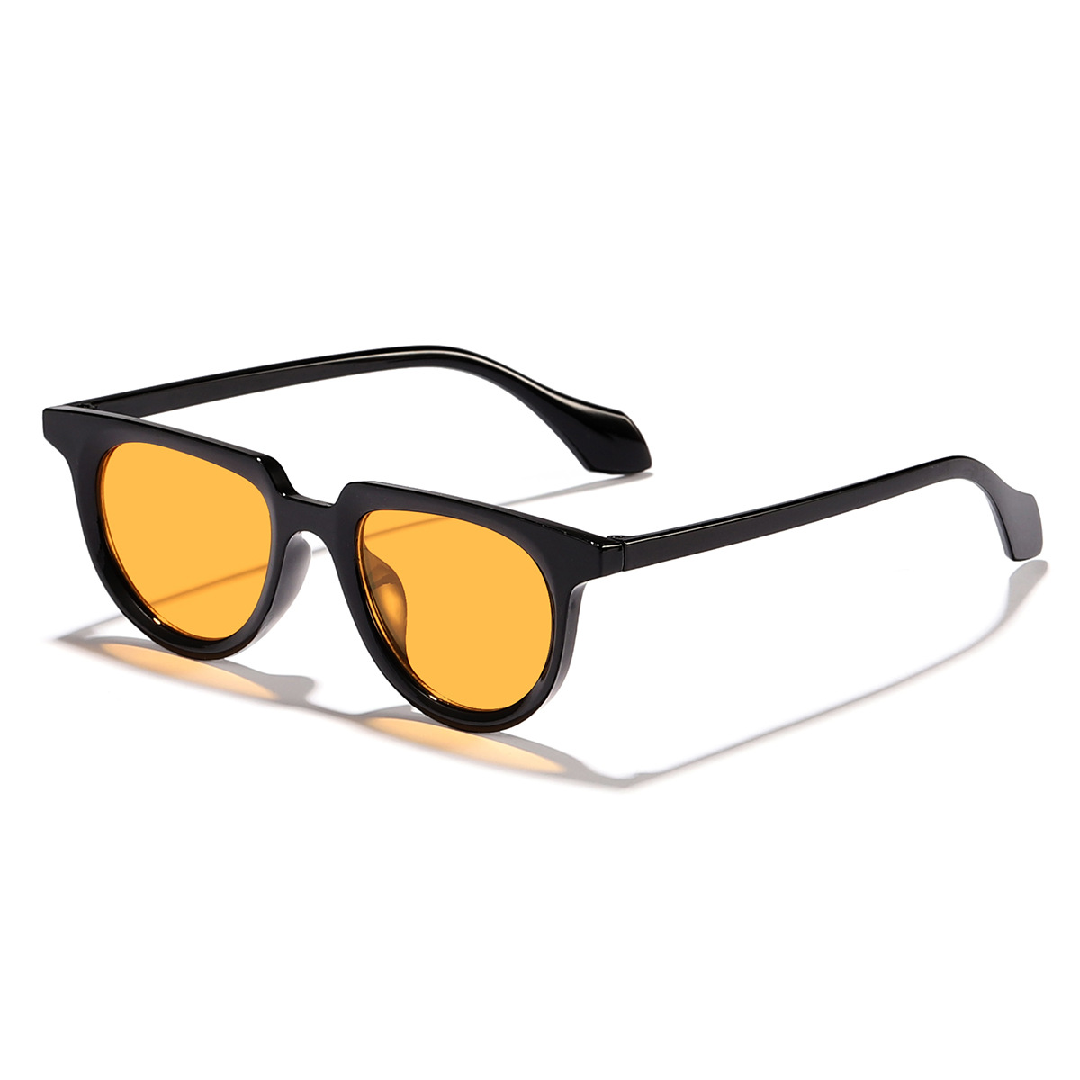Versión coreana al por mayor transfronteriza de gafas de sol de ojo de gato de marco pequeño para hombres y mujeres gafas de sol de protección solar de alta gama europeas y americanas Sunglasses