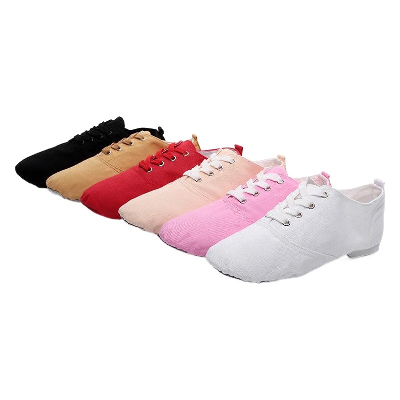 Zapatos de baile para niños zapatos de baile de mujer zapatos de baile de Jazz de lona zapatos de Ballet de Cuerpo Moderno para hombres adultos de baja calidad al por mayor