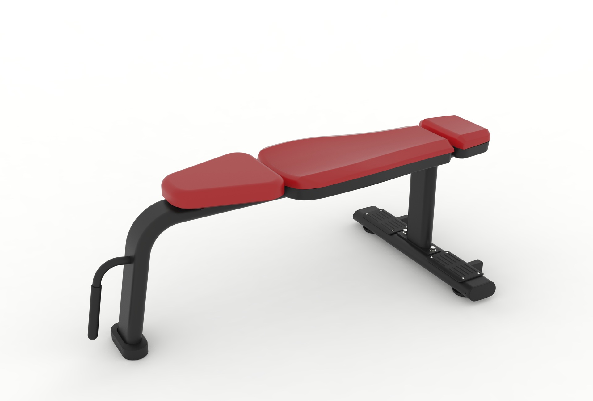 Taburete de empuje horizontal, taburete comercial, silla de ejercicios ajustable, asiento de abdominación, asiento multifuncional, taburete de pájaros voladores
