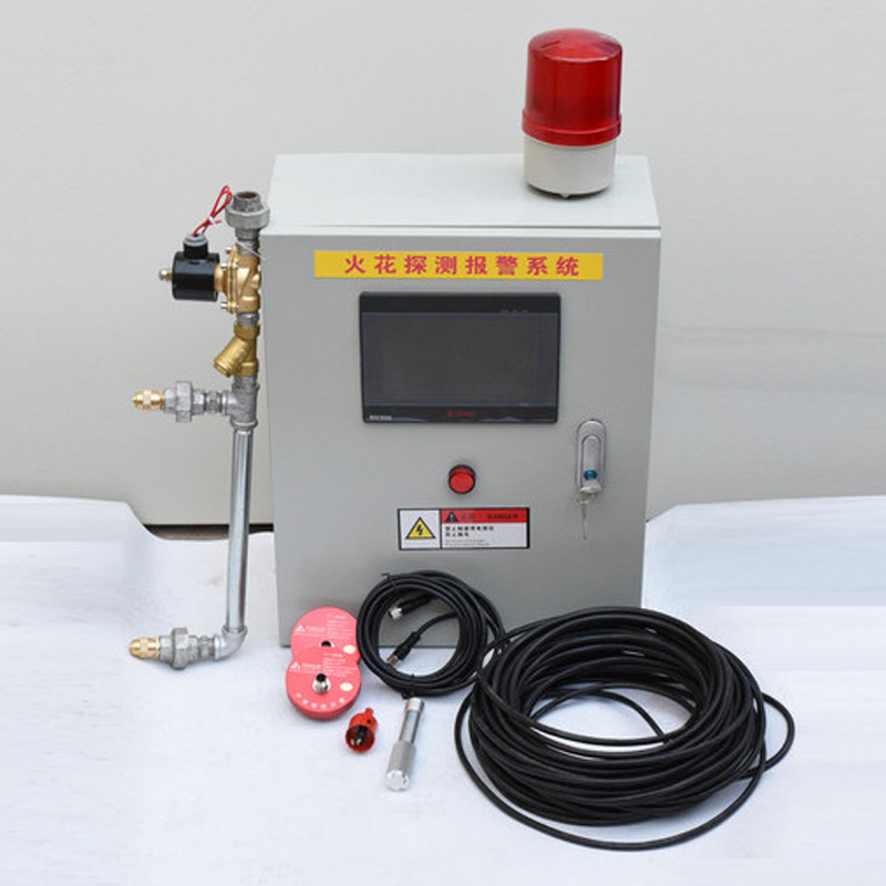火花探测仪器木业家具除尘粉尘管道火花探测装置安全监测报警系统