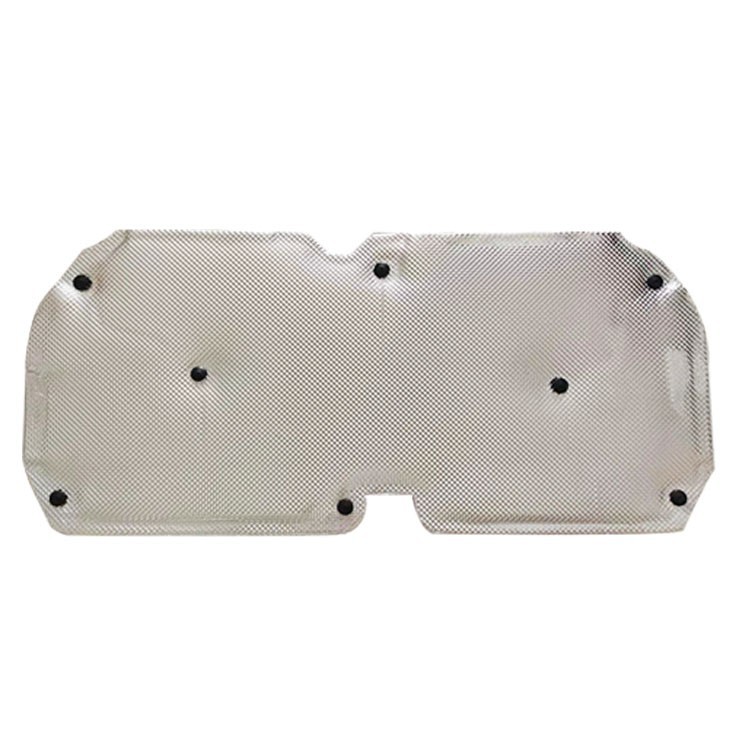 Suitable for Mercedes-Benz smart engine cover sound insulation cotton trunk hood heat insulation cotton aluminum foil fireproof cotton anti-vibration