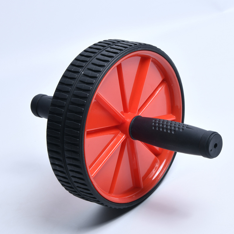 Transfronterizo Amazon mejor vendido entrenador abdominal de doble rueda vieja rueda de músculo abdominal de una sola rueda entrenador abdominal femenino equipo de fitness lote de fábrica