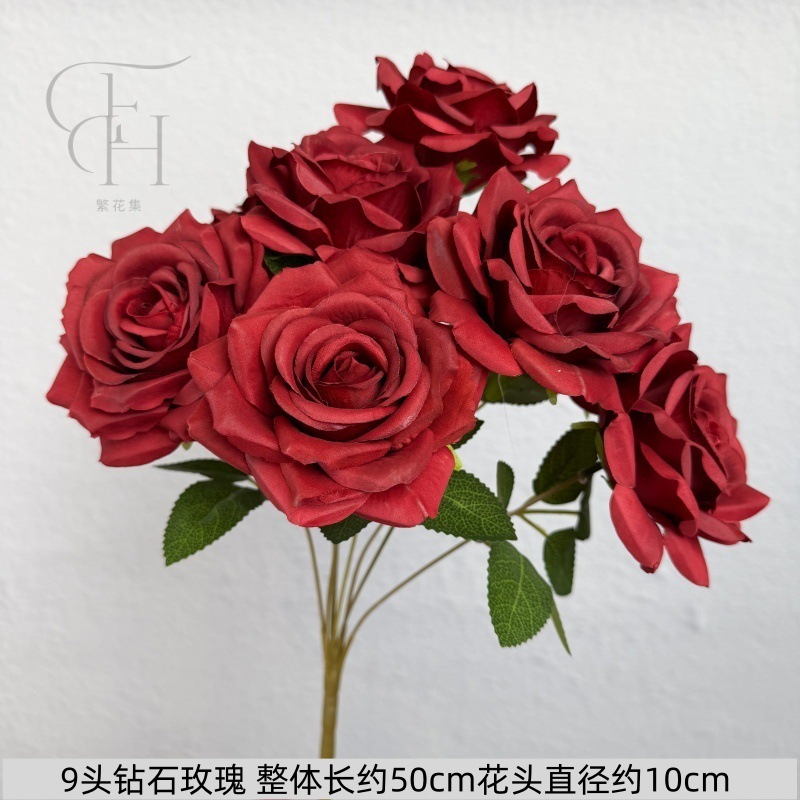 9 rosas de diamante