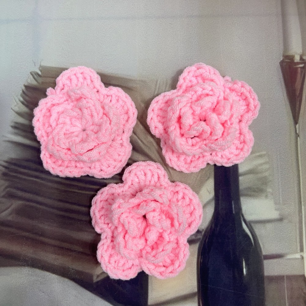 Classic Style Style 1 Piece 7cm Acrylic Flower Clothing Accessories Jewelry Accessories
