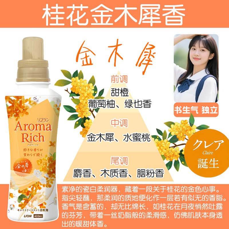 [병] 오스만투스 골든우드 코뿔소 향 400ml