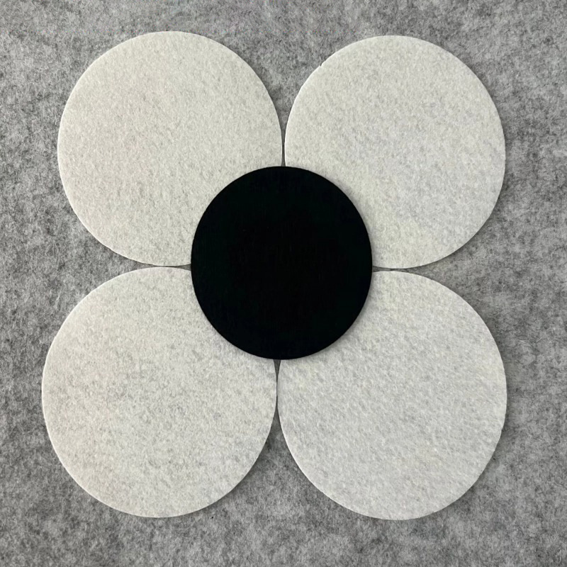 Fleece pad non-woven cloth