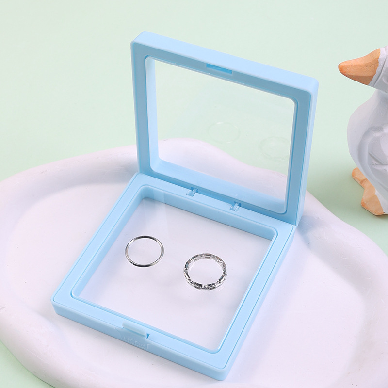 Nueva caja de almacenamiento de uñas desgaste tablero de exhibición de uñas caja de almacenamiento de organización de joyas pieza de uñas caja de almacenamiento a prueba de polvo