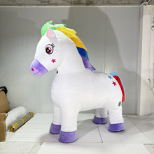 跨境新品万圣节活动活跃气氛充气马卡通人偶服装可穿戴充气吉祥物