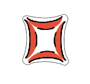 Набор акриловых клипс для волос с emoji,Design различные капли пота и эмодзи, основа PP, 2×2 см