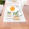 Four/six minimalist meal pads PVC weaving cushion European -style PVC dining table cushion dishes and dishes West meal cushion