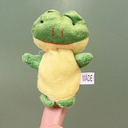 新款宝宝毛绒玩具迷你可爱10款小动物指偶讲故事玩具幼儿早教道具