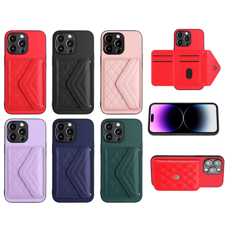 New Skin-Feel Small Fragrance Card Holder Suitable for Iphone17 Mobile Phone Leather Case Card Holder 16Promax Protective Cover New Skin-Feel Small Fragrance Card Holder Suitable for Iphone17 Mobile Phone Leather Case Card Holder 16Promax Protective Cover