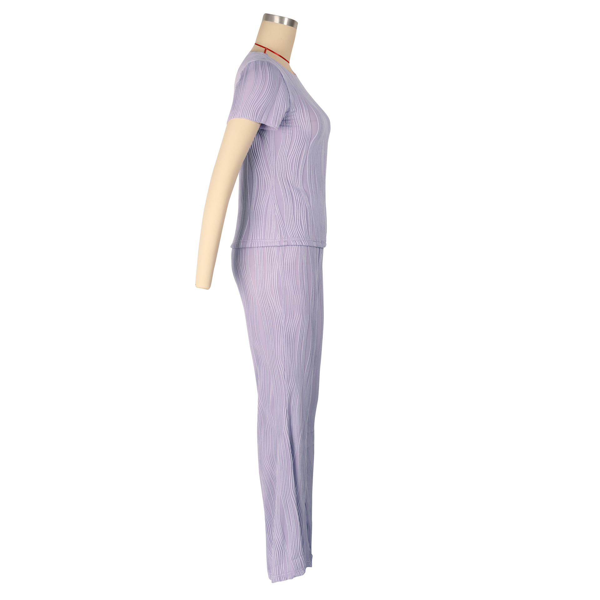 473g Weight Long Sleeve Sleeve Length Spandex, Polyester Fabric Type Pant Co-ord Set Sets Type 2 Pieces Set Quantity Holiday, Daily Occasion Round Neck Neckline Slim Fit Type Solid Color Pattern Summer, Spring Season Women's Gender Elegant, Streetwear Style Holiday Daily Women's Elegant Streetwear Solid Color Spandex Polyester Pant Co-ord Set Pants Sets 71