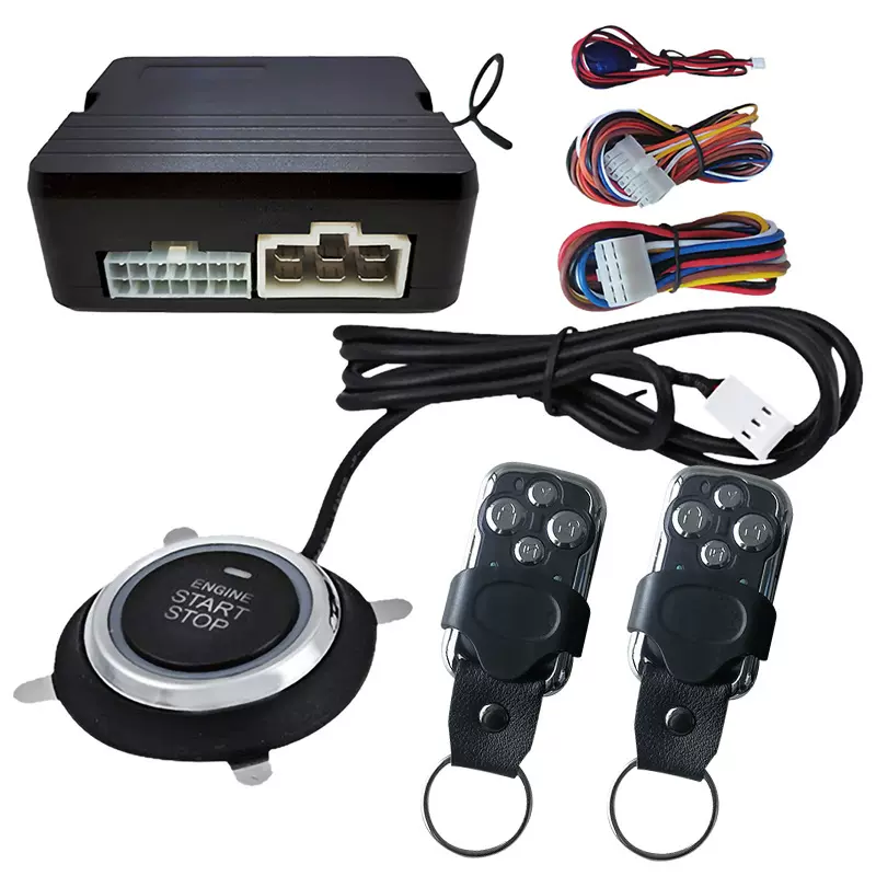 凯琪盛汽车防盗器远程遥控起动car alarms车载中控锁改装一键启动