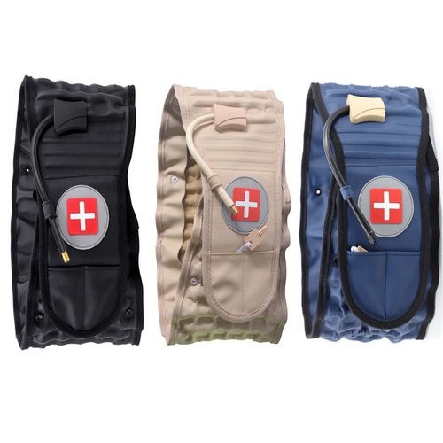 Shenzhen factory inflatable support belt elderly health care products waist protection lumbar traction belt lumbar traction device