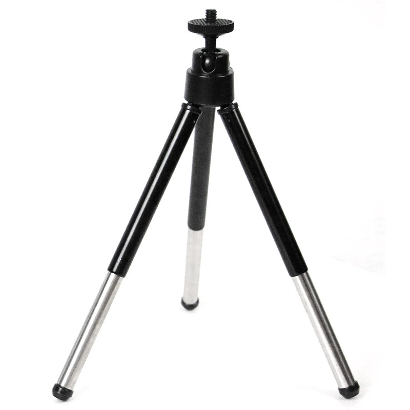 Таблет Tripod Delong компактный телескопический, 2 секции, для телефона/телескопа/проектора, серебристый или черный