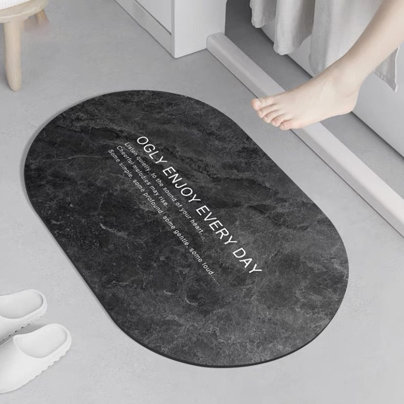 짙은 회색과 흰색 글자 [타원형]