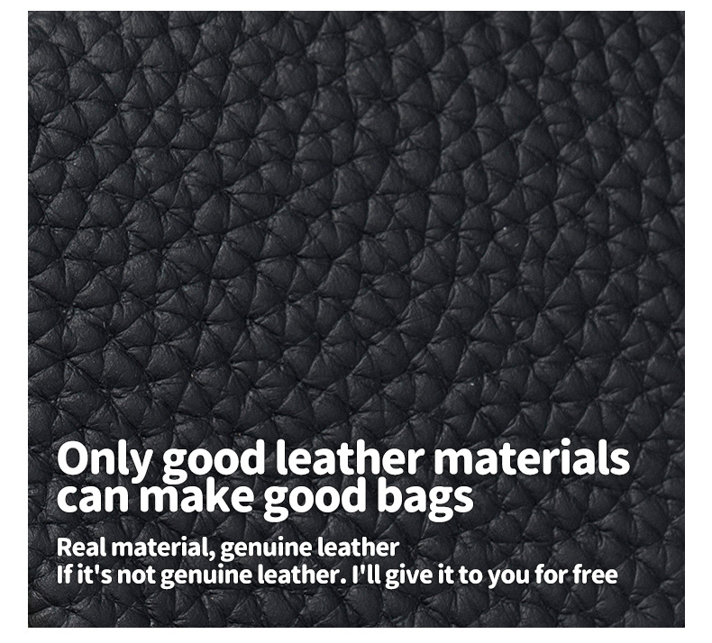 Portafoglio da donna in vera pelle, squisito, con doppia cerniera, grande capacità, borsa multifunzionale_voghion.com