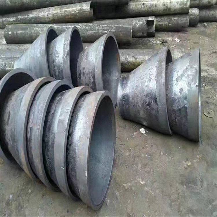 Carbon Steel Seamless tapered pipe reducing large and small head reducing pipe large diameter welding tapered pipe tapered tip water absorption Bell mouth
