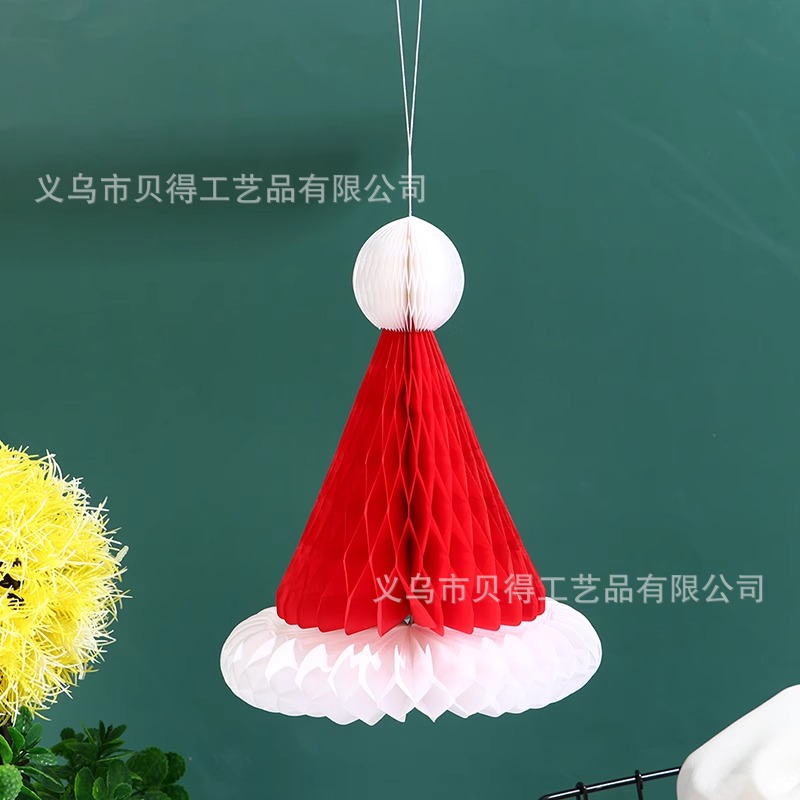 Decoraciones de Navidad, adornos de árbol de Navidad, colgantes de Navidad plegables, adornos de árbol de Navidad, árbol de mesa, árbol de Navidad