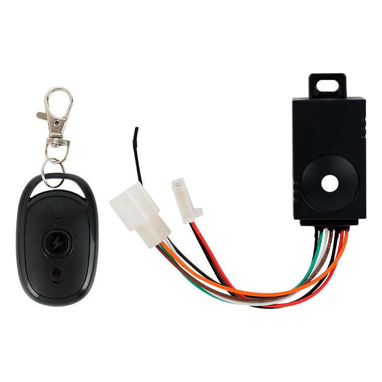 工場販売電気自動車盗難防止器誘導起動携帯電話制御車bluetoothスピーカー48V60V72V用盗難防止スポット|undefined