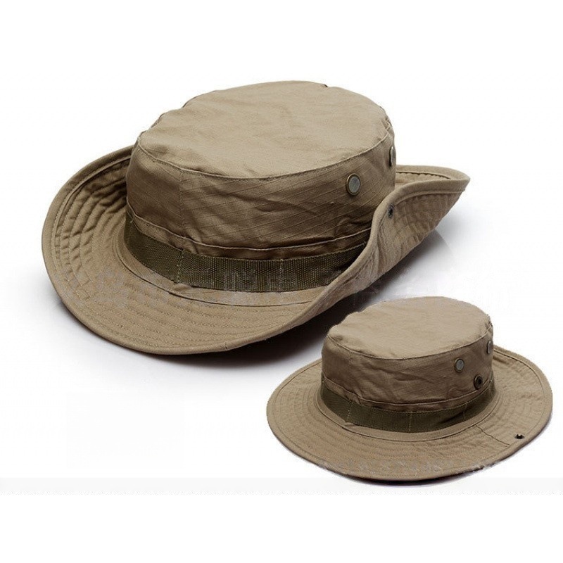 Camuflamiento gorra de borde redondo gorra de entrenamiento militar para hombres y mujeres gorra de ocio al aire libre gorra de pesca gorra de sombrero de sombra fábrica en stock LOGO