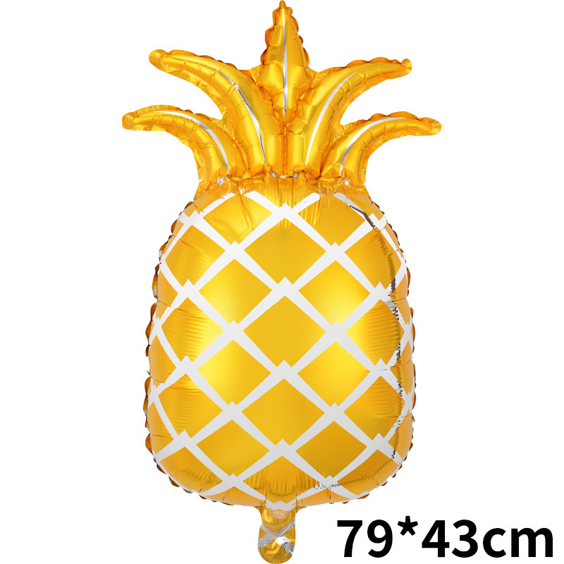 México fiesta de verano decoración fruta globo tropical cactus piña sandía taco fresa película de aluminio globo