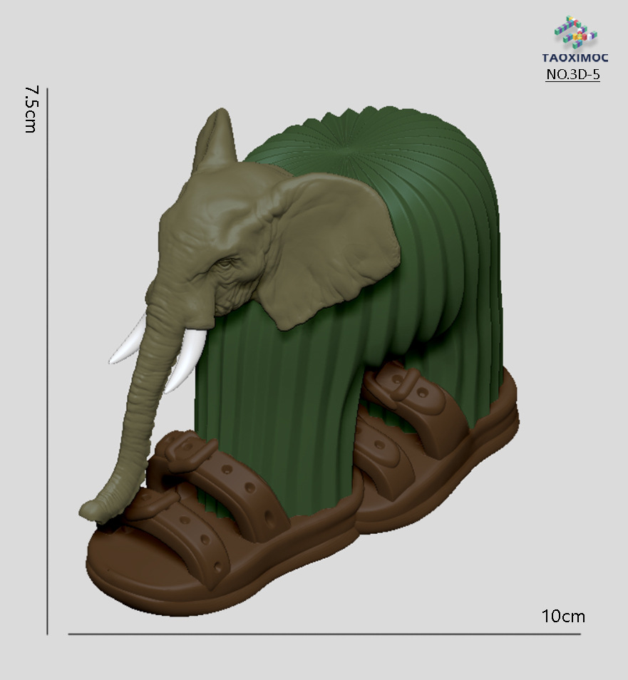 3D-5 선인장 코끼리