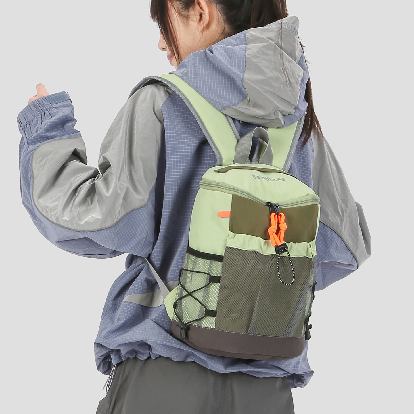 Mochila de Senderismo y Montañismo de Nylon, Transpirable, Impermeable, Ultraligero, para Deportes al Aire Libre image 5