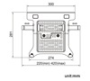 Nb 10 "-17" Last computer desktop heat dissipation bracket laptop computer clip accessories FP-2