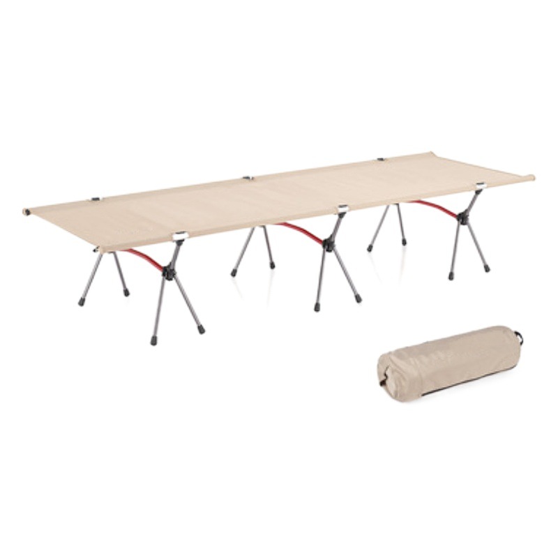 Al Aire Libre ultra-ligero portátil plegable cama campamento cama siesta almuerzo cama Oficina simple cama individual de picnic cama de camping