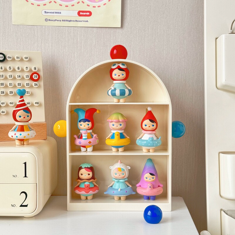 ドーパミンブラインド展示棚収納壁掛け穴なし手作りバブルマット人形置物展示棚|undefined