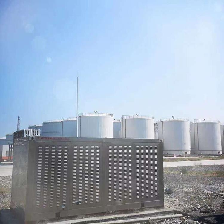 Sistema de refrigeración de gas de la unidad de condensación de la unidad de procesamiento de gases residuales industriales de suministro de recuperación de petróleo y gas