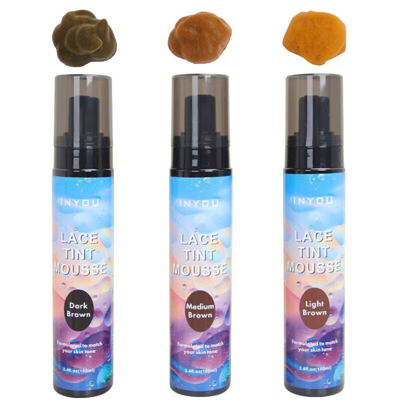 Cross-Border Supply of 100ml Wig Lace Edge Coloring and Color-Changing Foam Mousse Cross-Border Supply of 100ml Wig Lace Edge Coloring and Color-Changing Foam Mousse