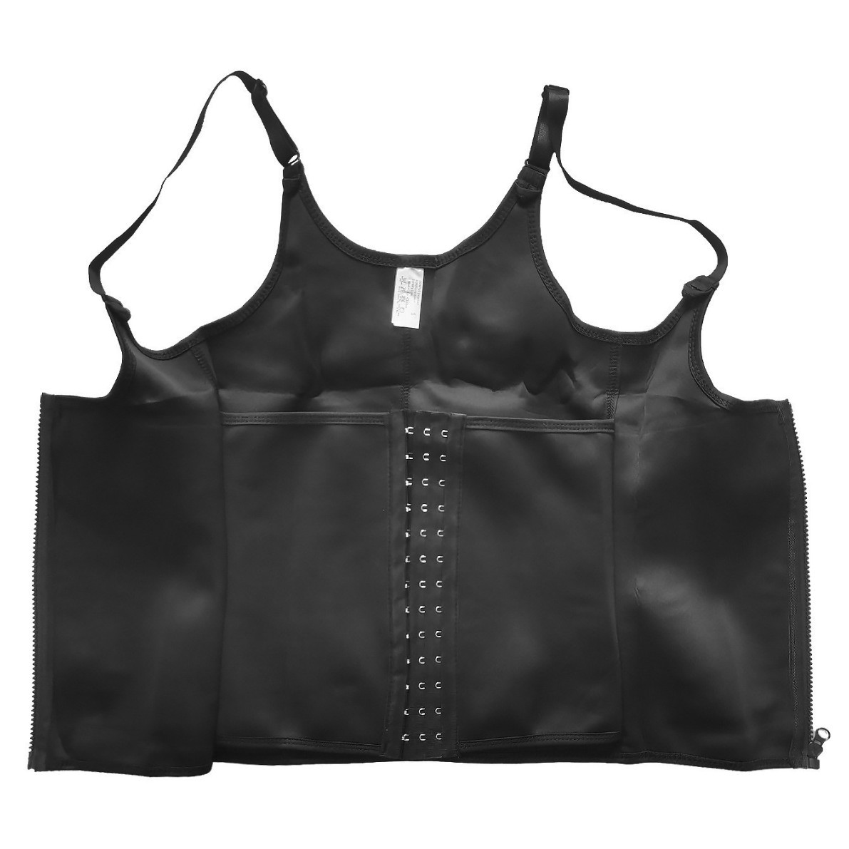 Faja moldeadora con botones y tirantes para mujer, cinturón de compresión deportivo para adelgazar la cintura, prenda moldeadora de cuerpo. image 7