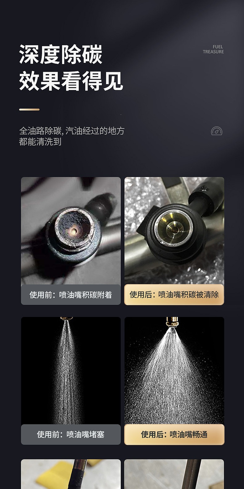 Suitable for the official flagship store of Chepu: Jinbing Fuel Additive for carbon buildup removal, PEA fuel additive for engines