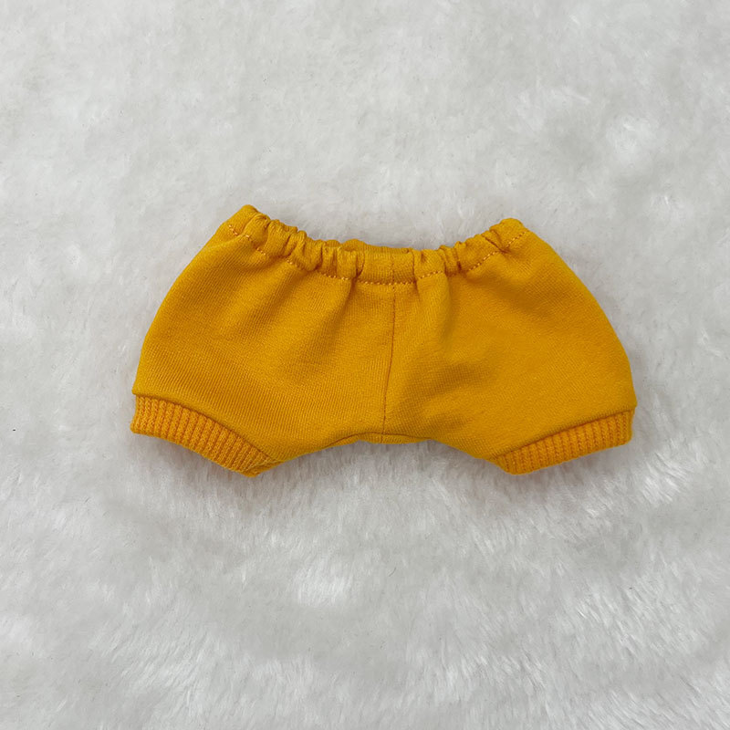 En stock ropa de muñeca 10cm15cm20cm pantalones muñeca 20cm algodón muñeca ropa suéter pantalones todo-juego