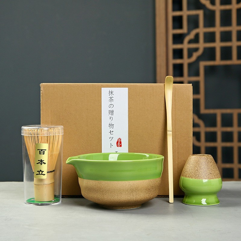 Cepillo de té de matcha de 100 centavos de matcha